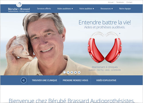 Site Internet - Bérubé Brassard